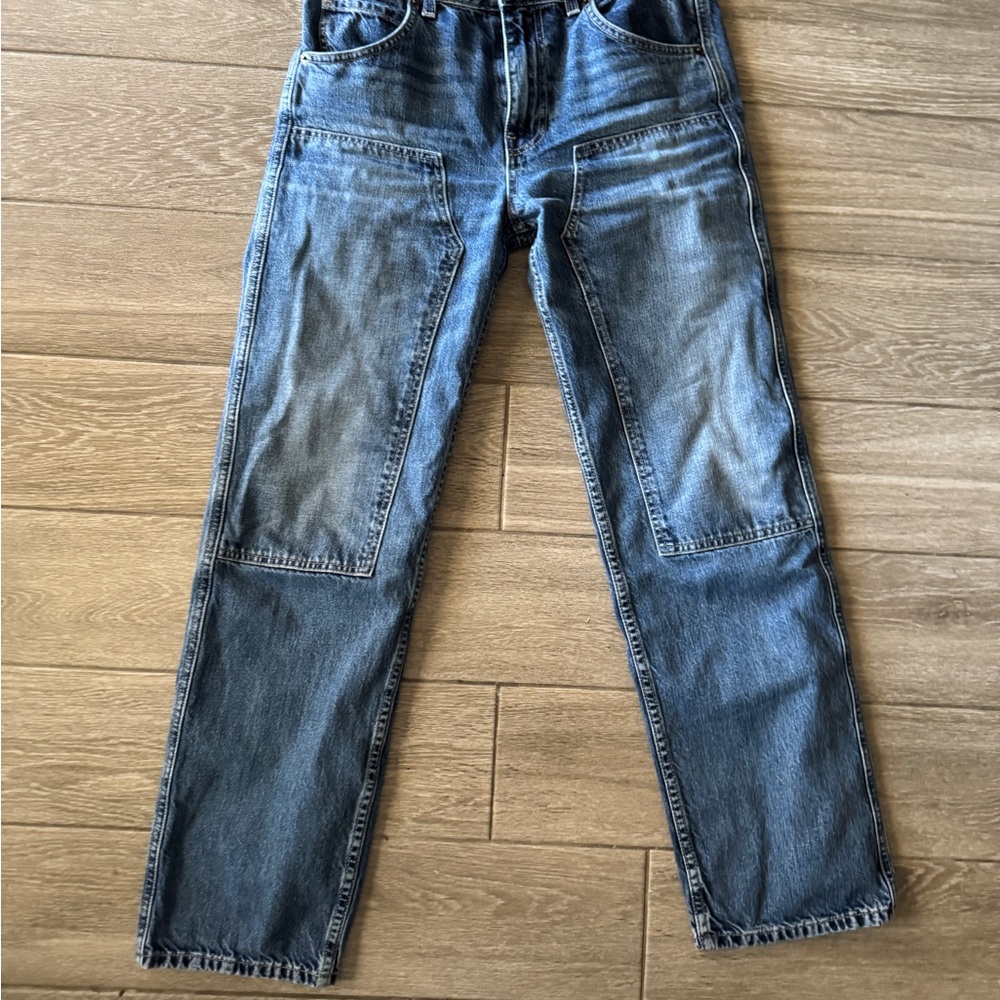 Nili Lotan Blue Flare Jeans - Picture 2 of 5